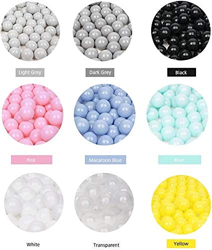 Wonder Space Soft Pit Balls, Chemical-Free Crush Proof Plastic Ocean Ball, BPA Free with No Smell, Safe for Toddler Ball Pit/Kiddie Pool/Indoor Baby Playpen - Image 6